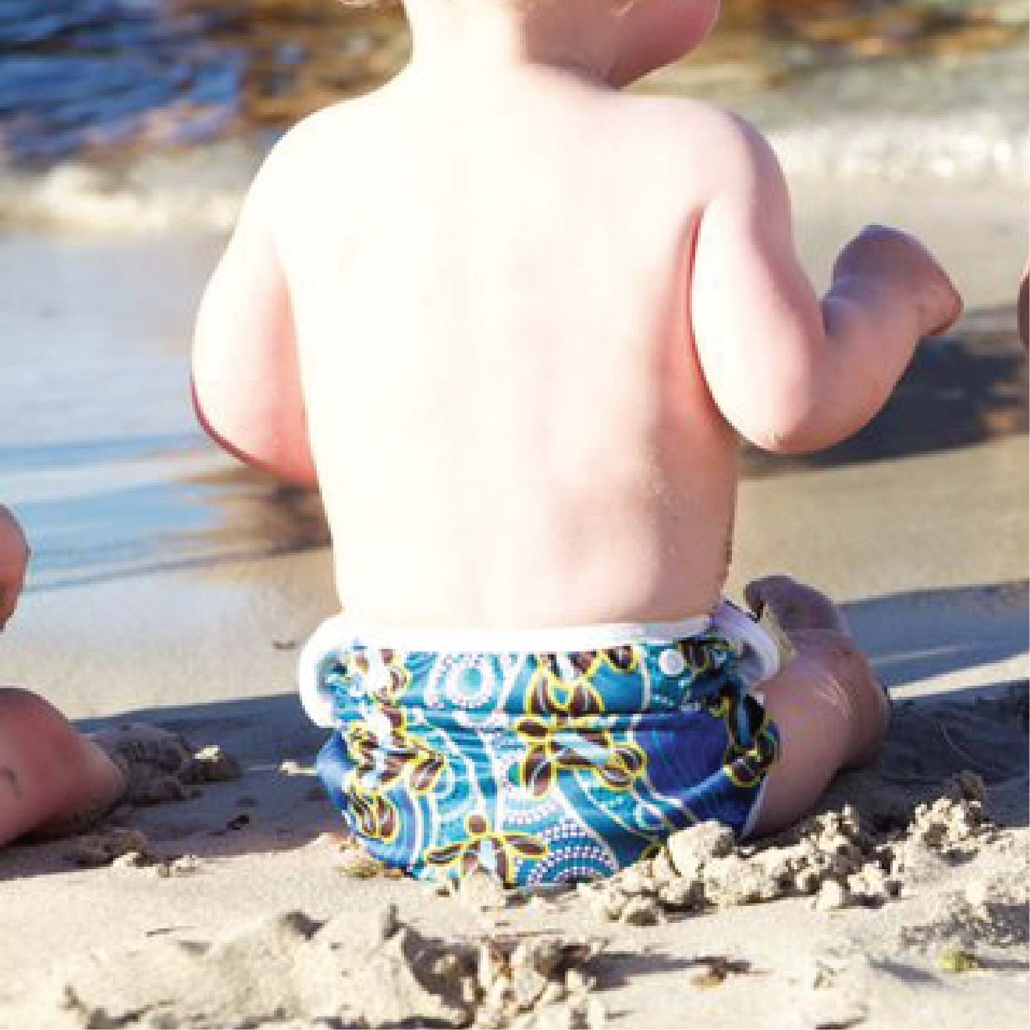 Reusable Swim Nappies - Yakaarn Print