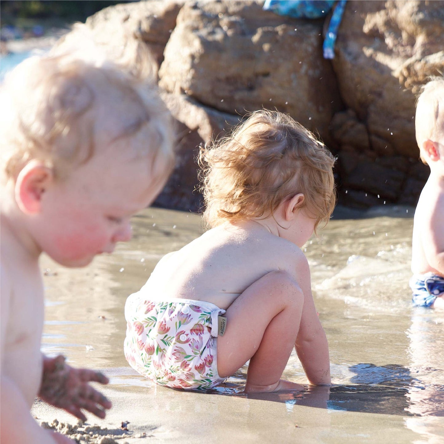 Reusable Swim Nappies - Summer Sunset Print