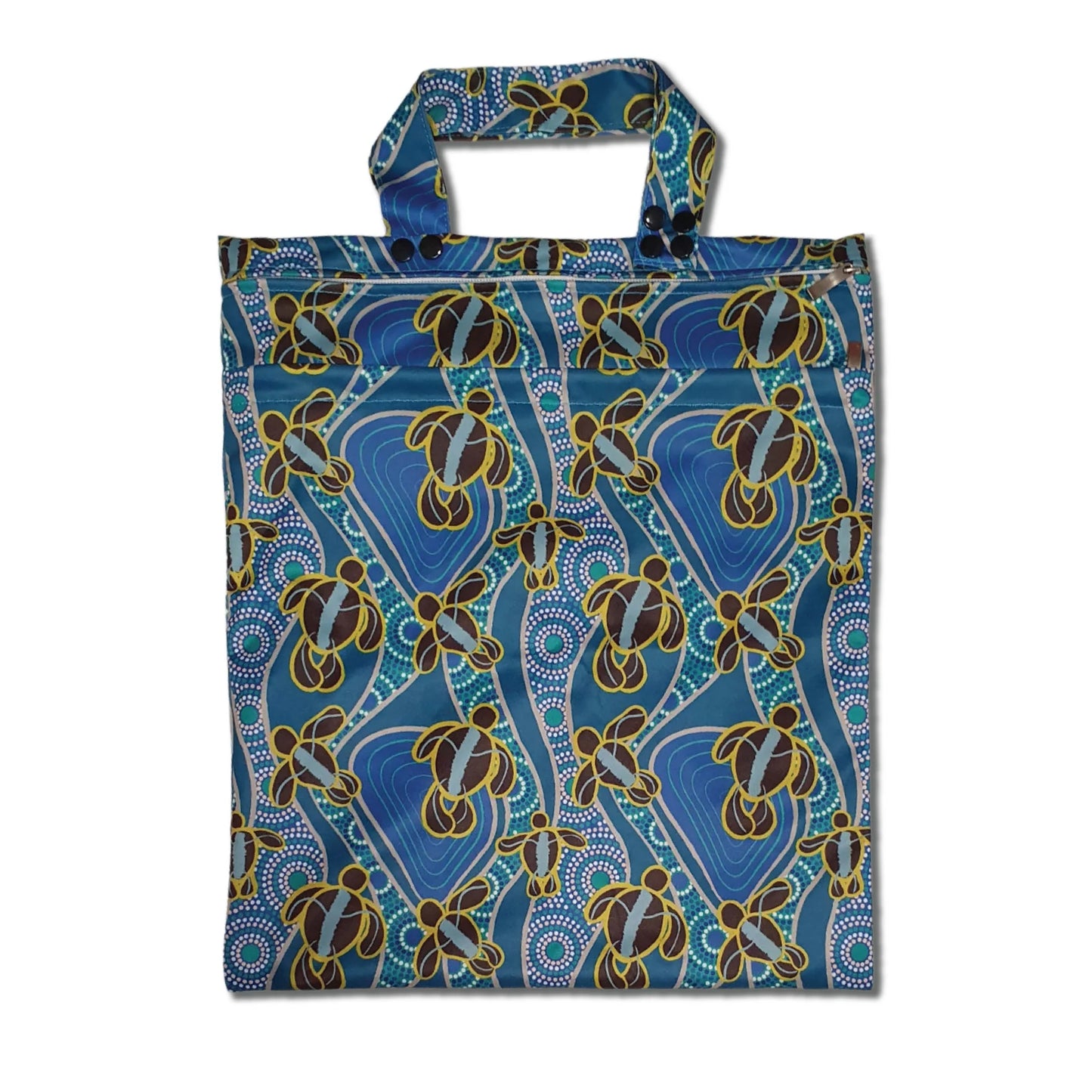 Premium Double Pocket Wet Bag - Yakaarn Print