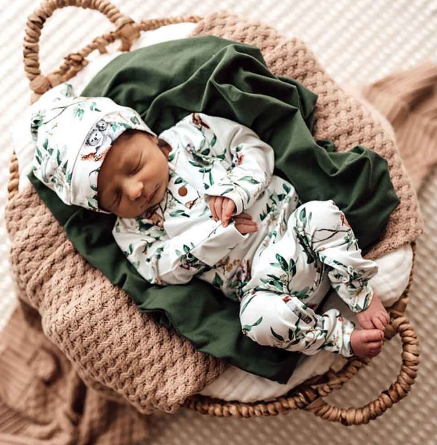 Eucalypt Organic Knotted Beanie