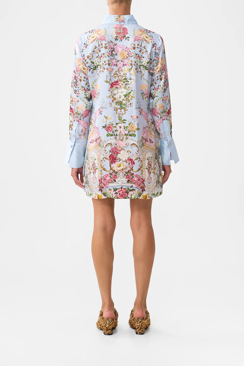 Mini Shirt Dress Tiled in Time