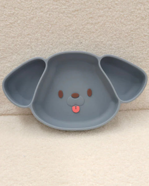 Silicone Suction Plate Puppy - Various Colours