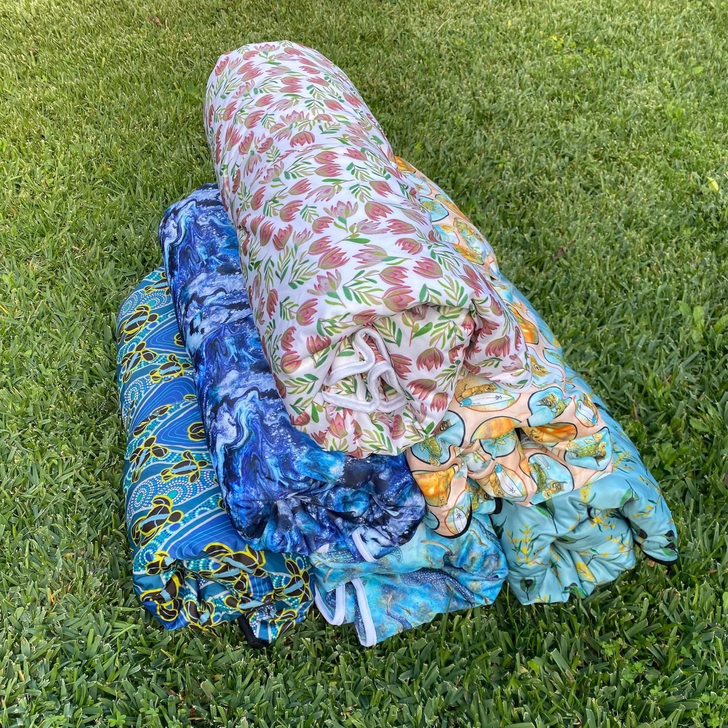 1.5m Kids & Baby Play Mat - Ningaloo Dreaming Print