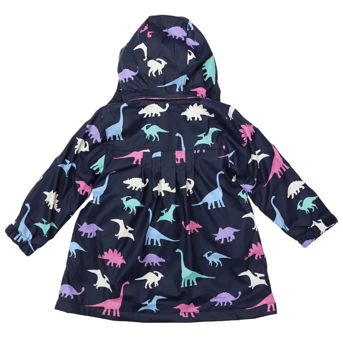Raincoat - Colour Change Dinosaur - Navy