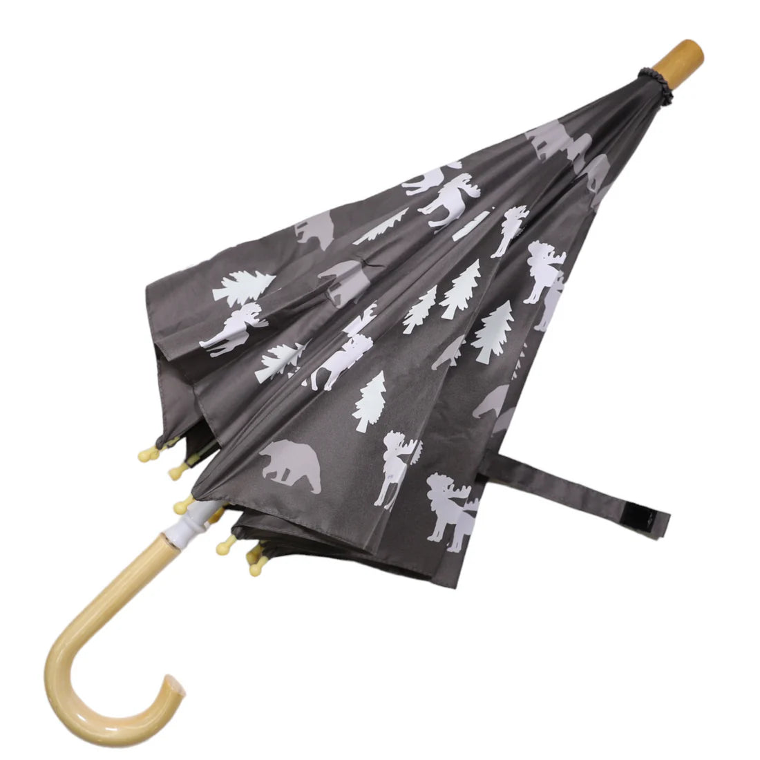 Umbrella - Colour Change Dinosaur - Charcoal