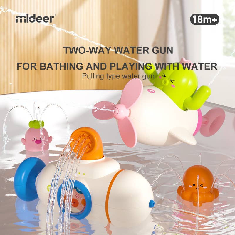 Pulling Type Water Gun - Plane