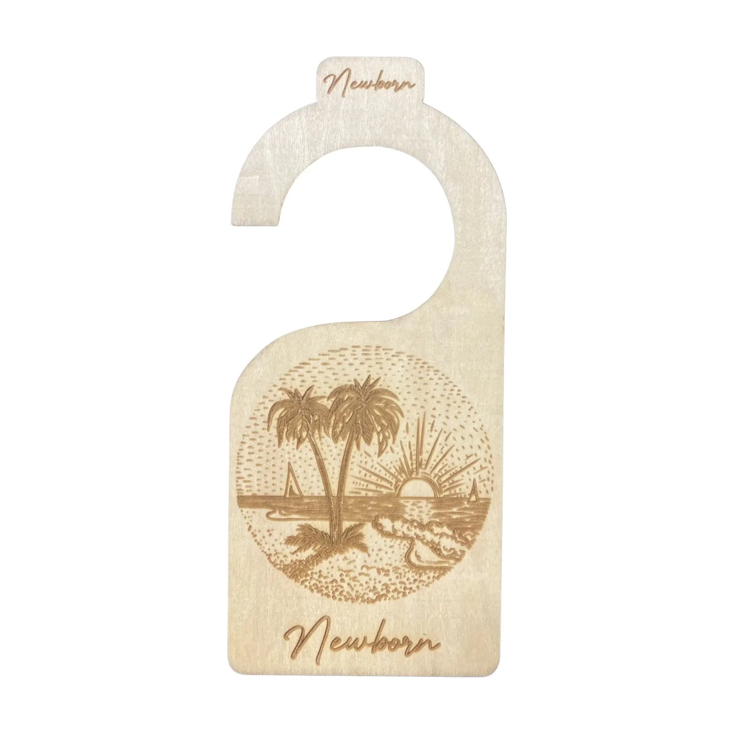 Wardrobe Wooden Kids Hanger - Hawaii