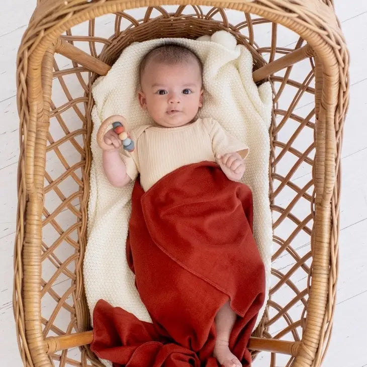 Evie Stretch Swaddle - Spice