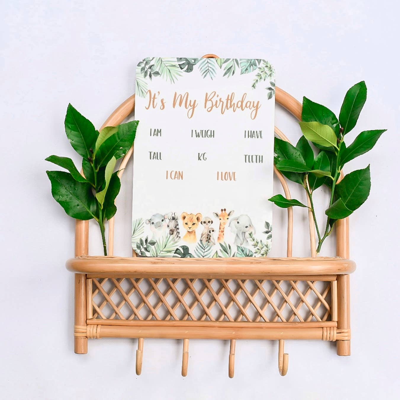 Birthday Board - Safari