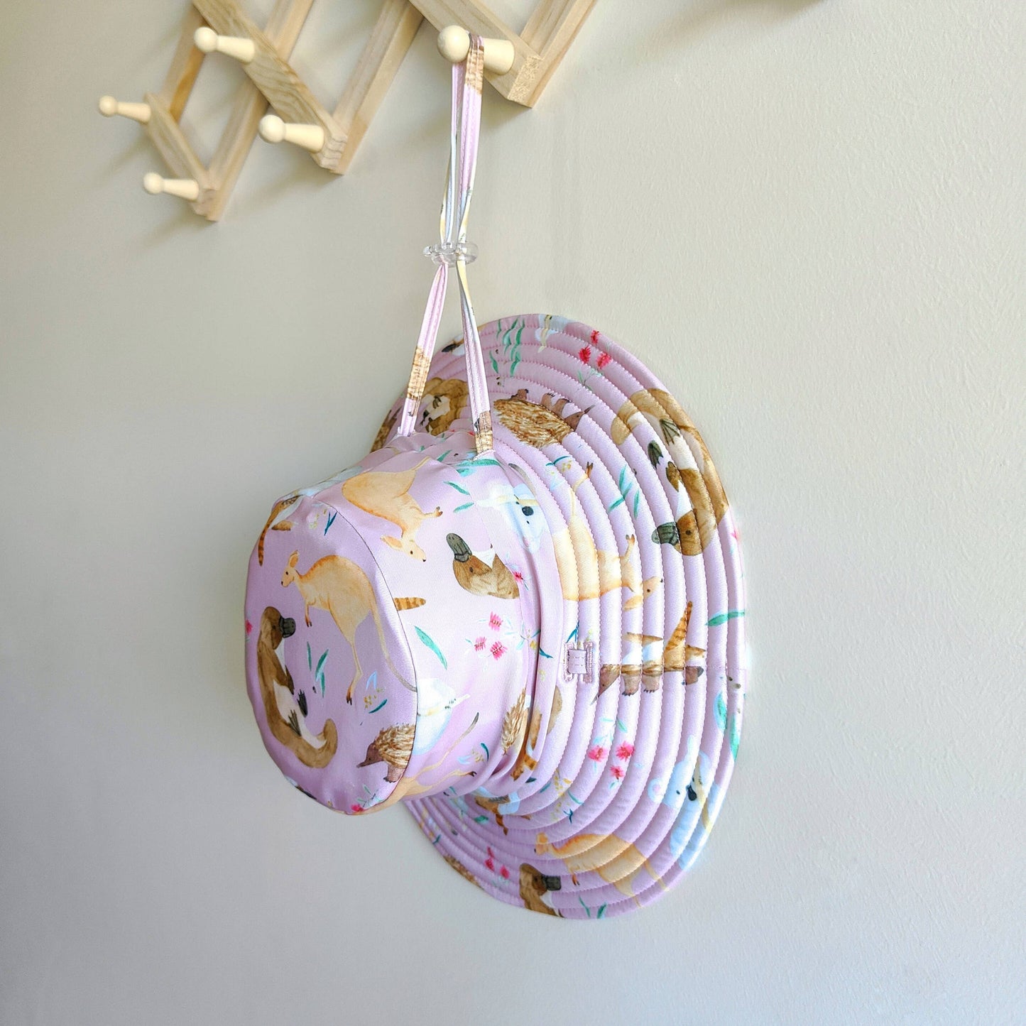 Reversible Swim Hat - Aus Animals