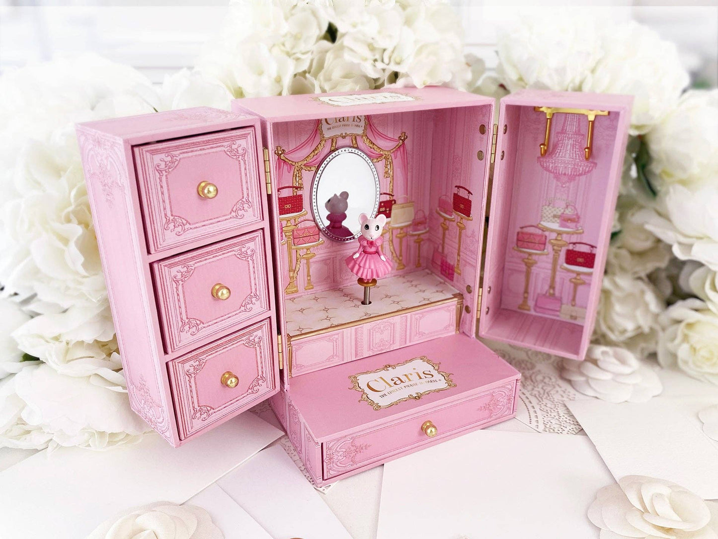 Claris Musical Jewellery Box