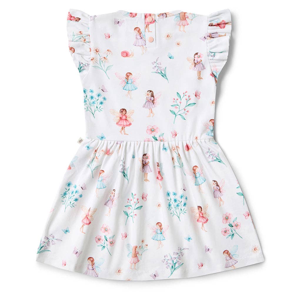 Fairy Garden Short Sleeve Organic Dress
