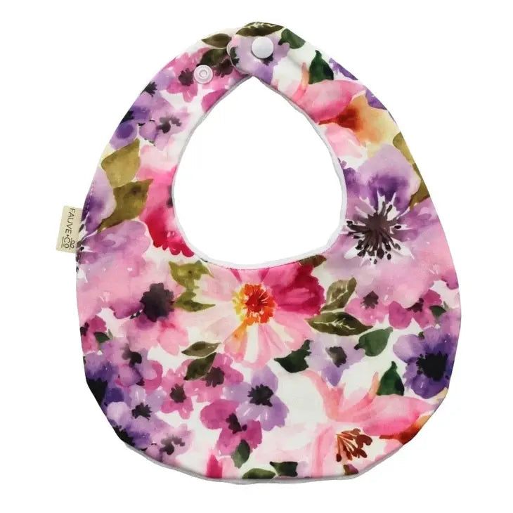 Baby Bib - Bloom Print