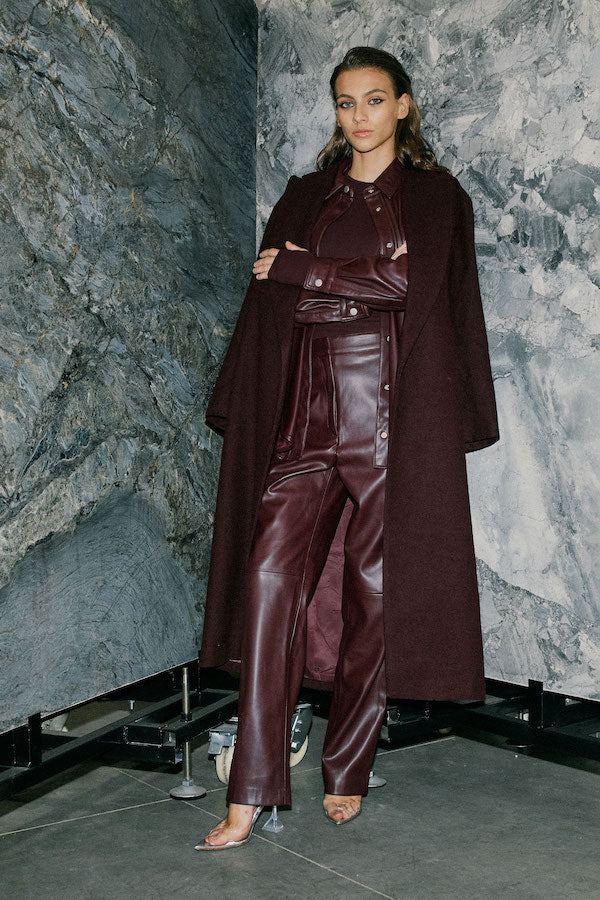 Venture Coat - Burgundy