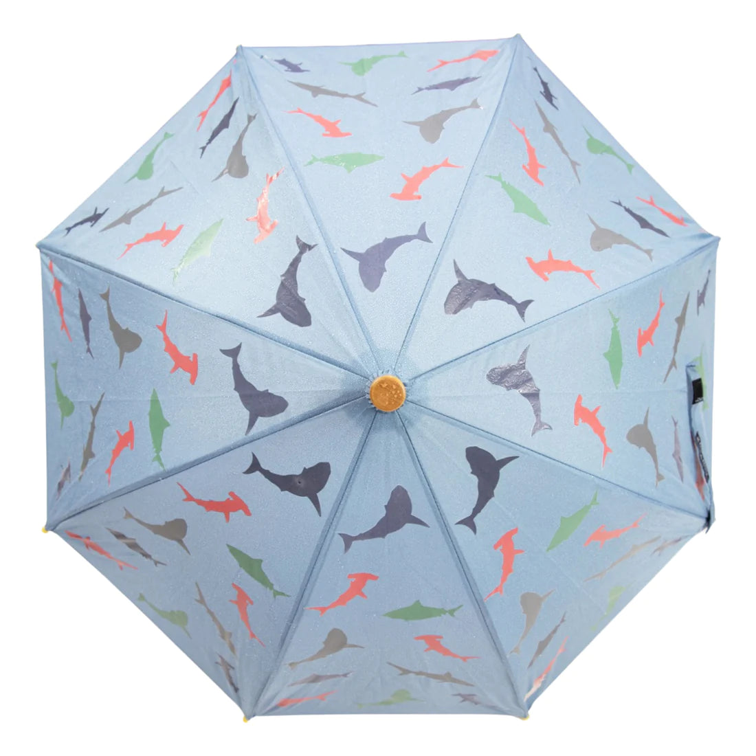 Umbrella - Colour Change Shark - Blue