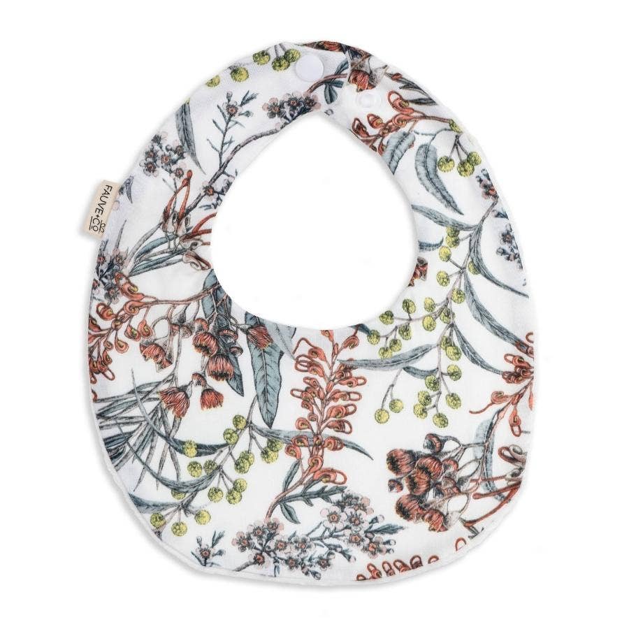 Baby Bib - Australian Wattle