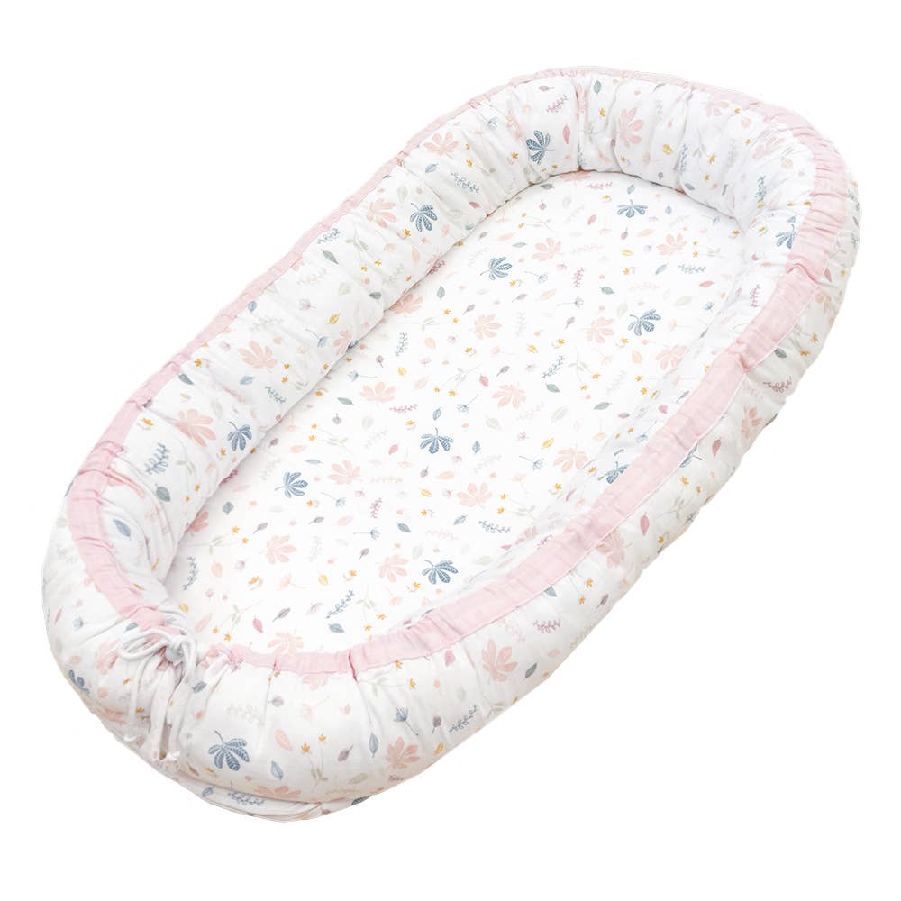 Organic Muslin Baby Nest - Botanical