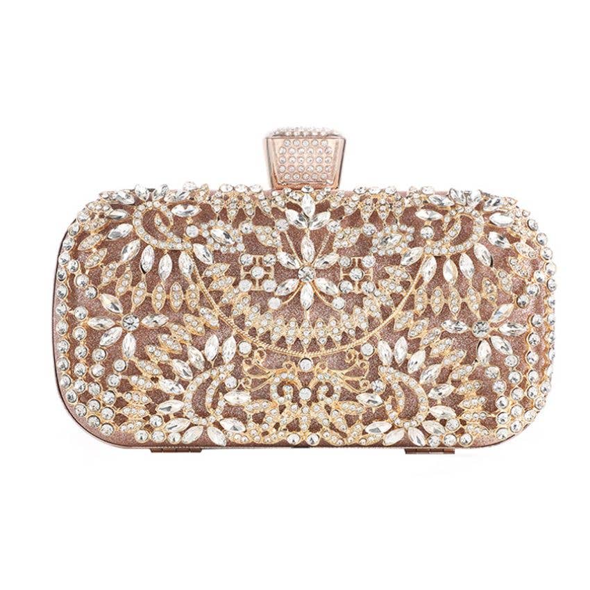 Astrid Evening Clutch - Gold