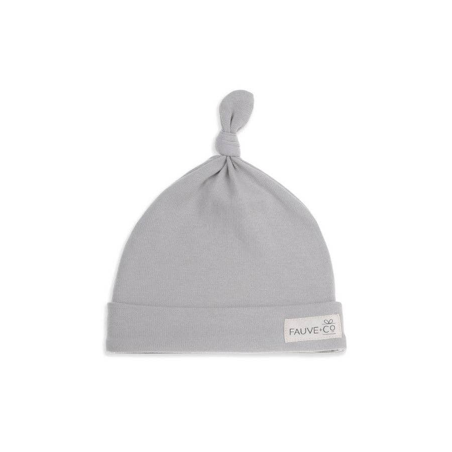 Essentials Organic Beanie - Pebble