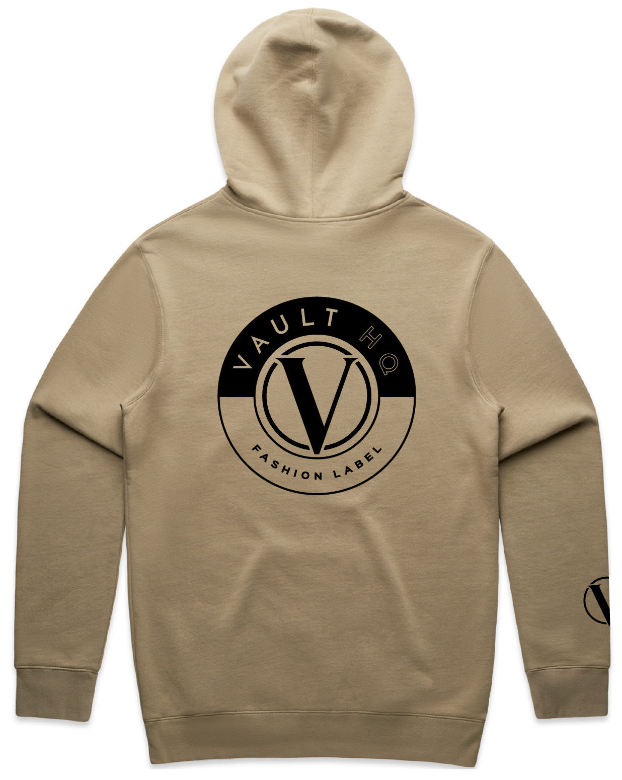 Vault Premium Men's Hoodie - Tan