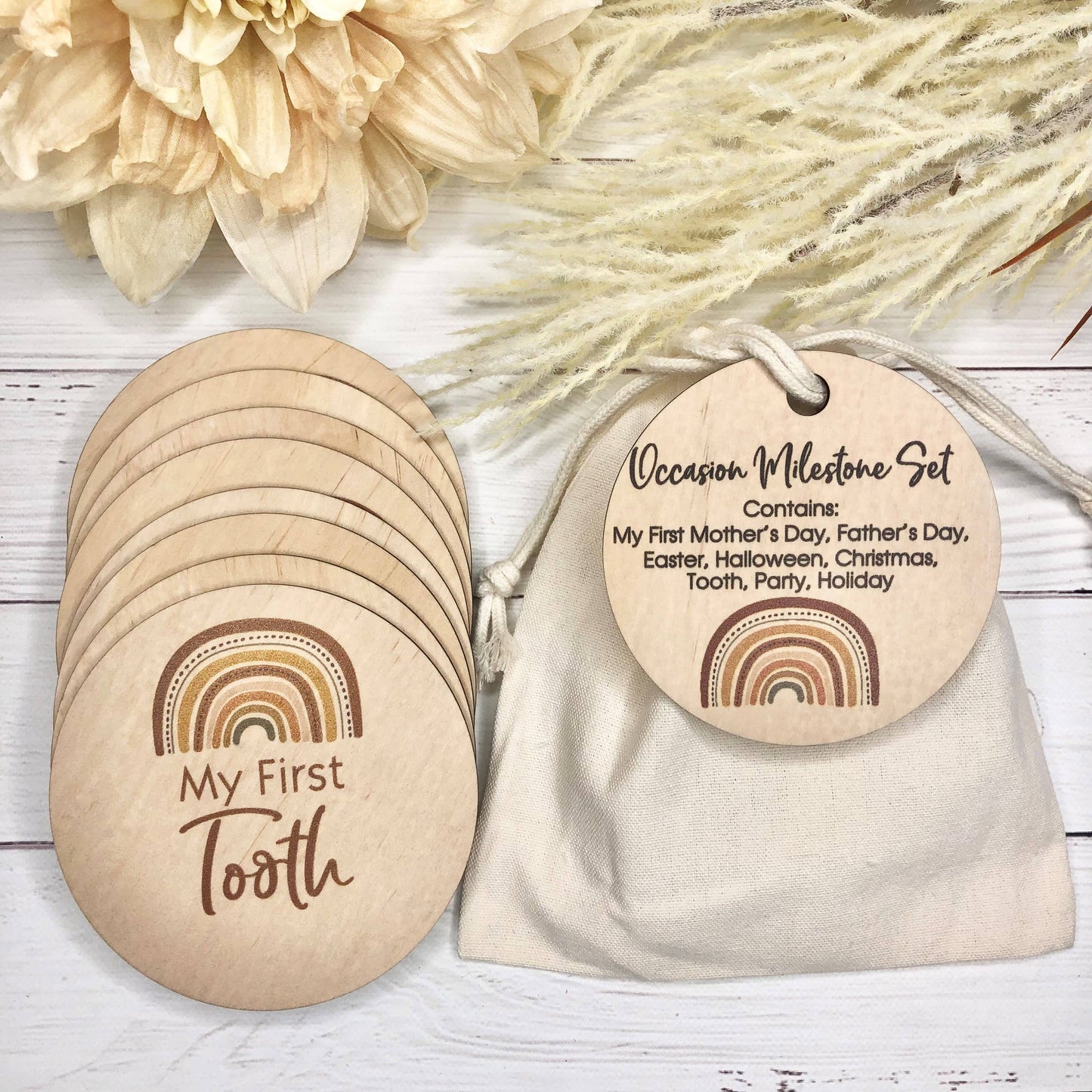 Rainbow Milestones - 8 Piece Occasions Set