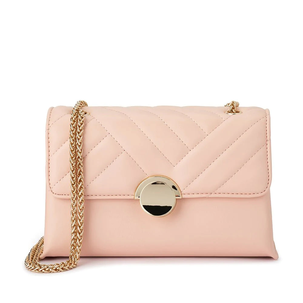 Cressida Quilted Shoulder Pink
