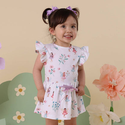 Fairy Garden Short Sleeve Organic Dress