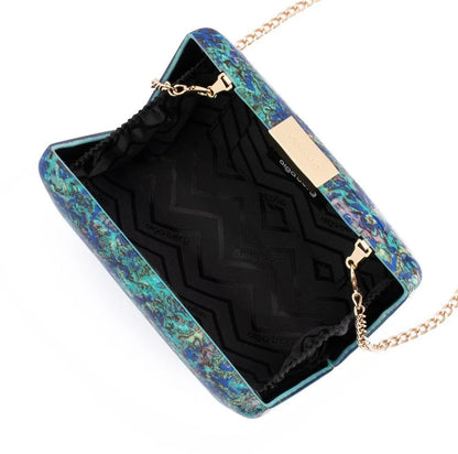 Genesis Acrylic Clutch - Blue