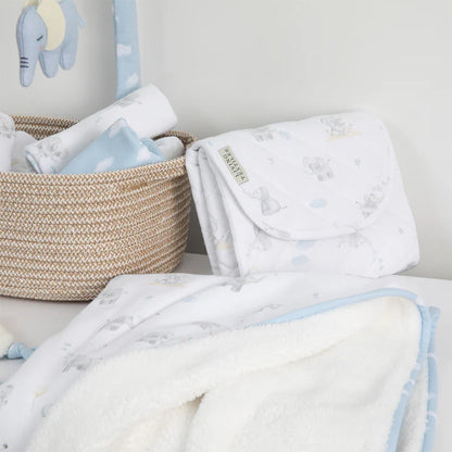 3 Pack Organic Wash Cloths - Elephant Playtime