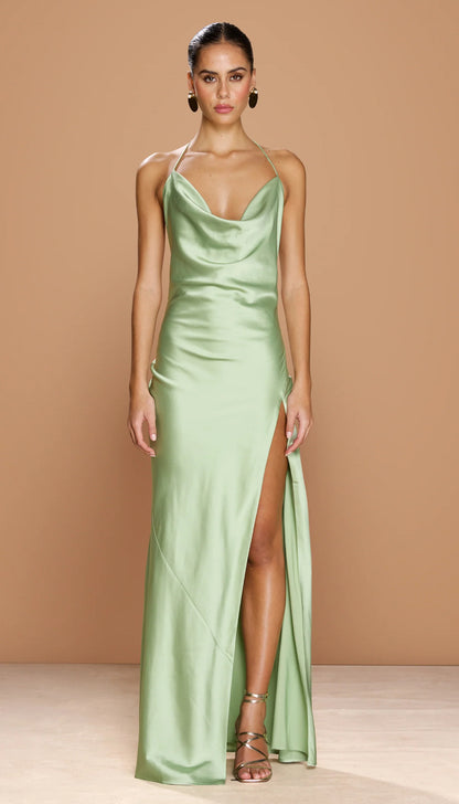Inaya Dress - Fern