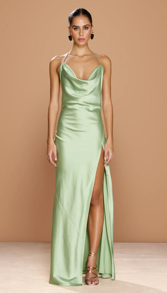Inaya Dress - Fern