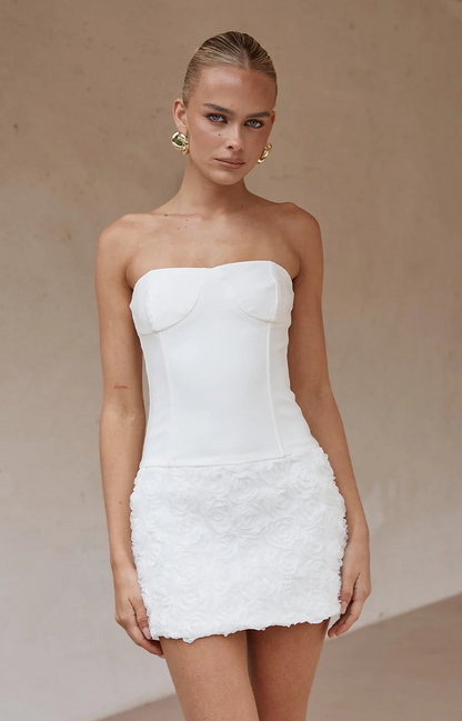 Riana Mini Dress - White