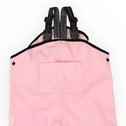 Waterproof Adjustable Rain Overalls - Pink
