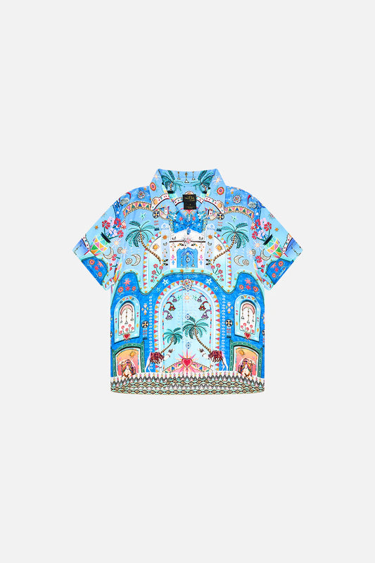 A Painted Village Boys Short Sleeve Shirt