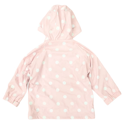 Colour Change Raincoat - Pink Polkadot