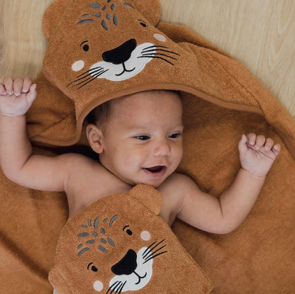 Bath Mitt - Cheetah