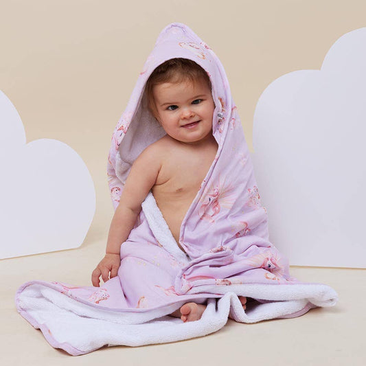 Unicorn Organic Hooded Baby Towel