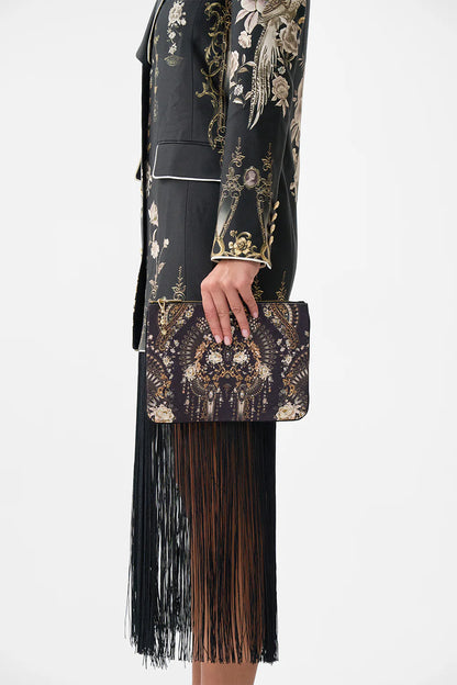 Small Canvas Clutch - Flamenco Folklore