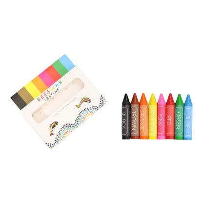 Beeswax Crayons - 8 Pack