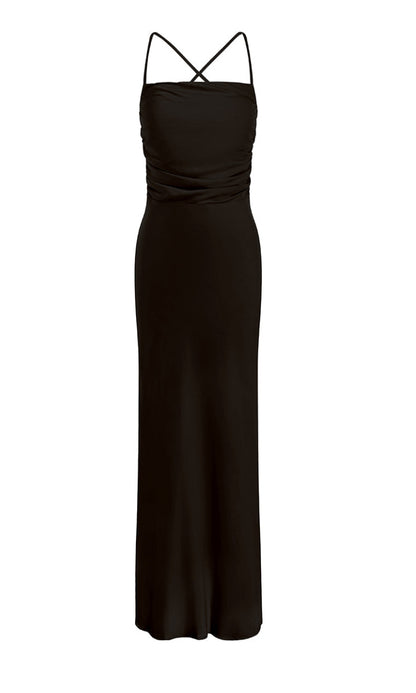 Lucienne Maxi Dress - Black