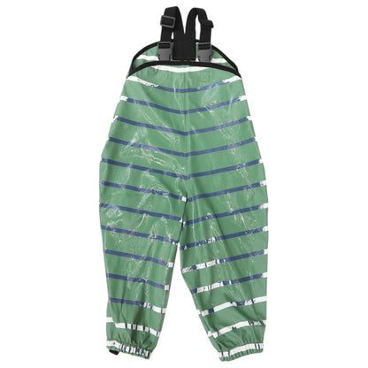Colour Change Waterproof Overalls - Green Stripe