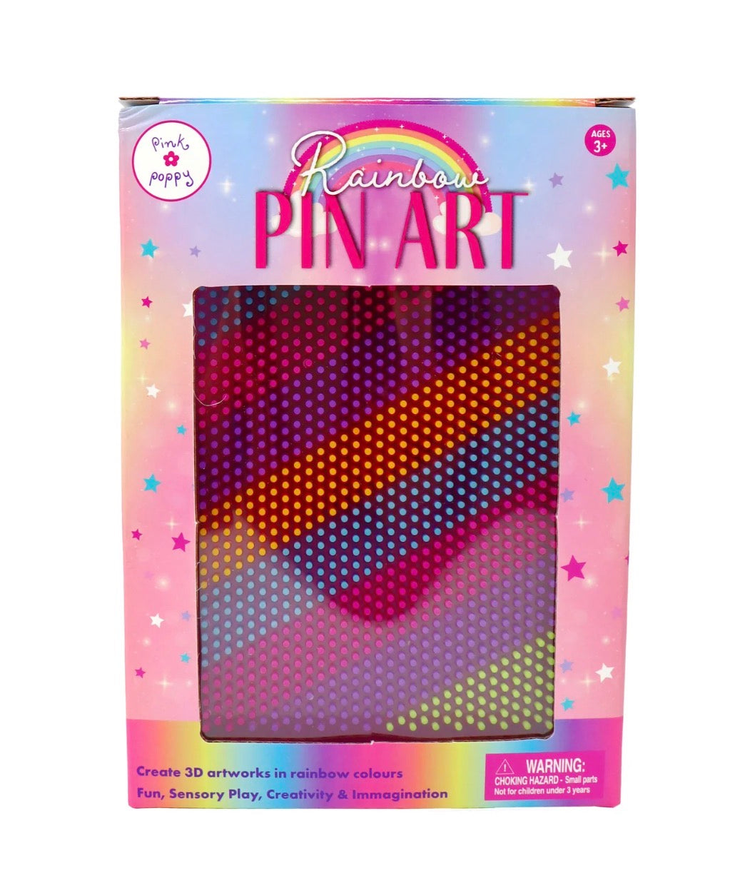 Rainbow Pin Art