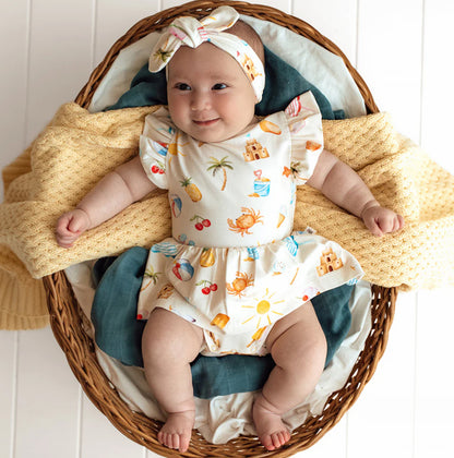 Beach Fun Short Sleeve Organic Dress