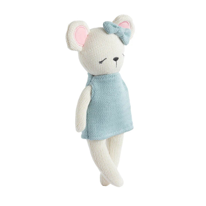 Knitted Animal Toy - Molly The Mouse
