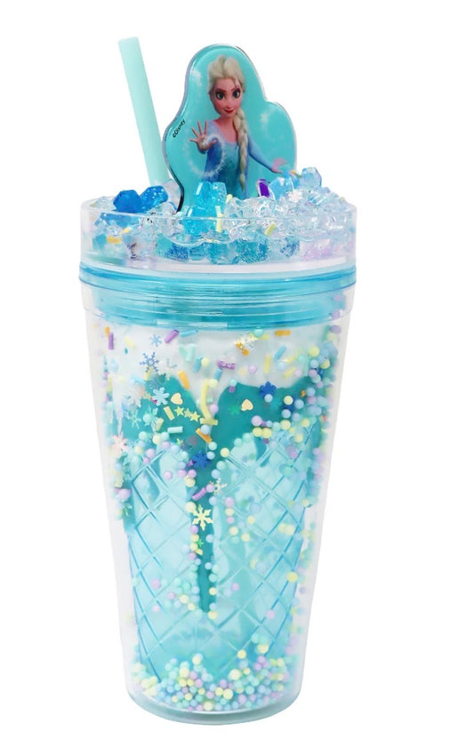 Disney Frozen Drinking Cup - Blue Elsa & Anna Limited Edition