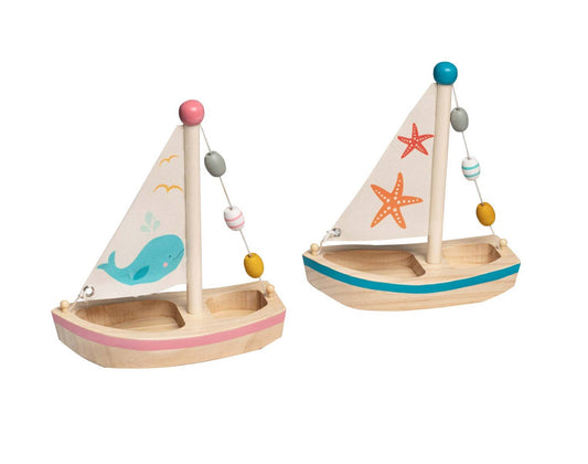 Wooden Large Sail Boat