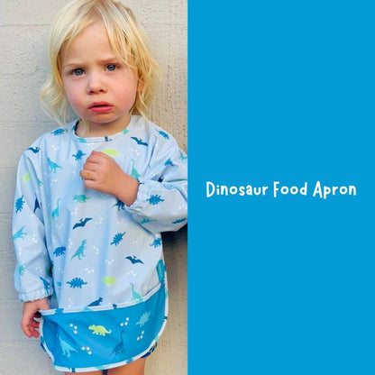 Dinosaur Food Apron - Small