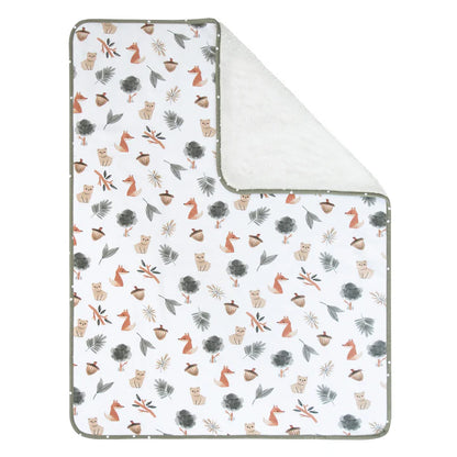 Sherpa Blanket - Forest Retreat