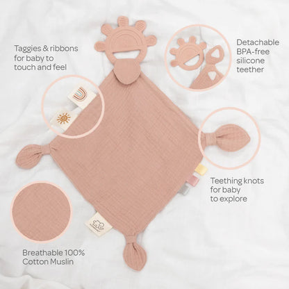 Silicone Comfort Teether - Rose