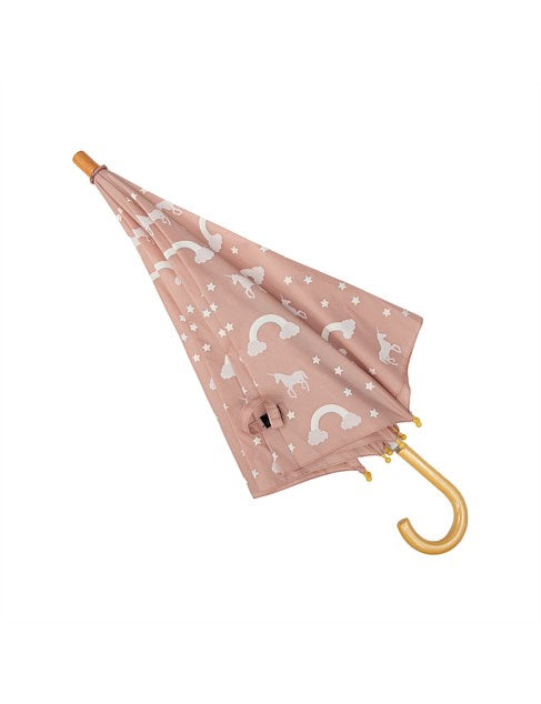 Umbrella - Colour Change Unicorn - Dusty Pink